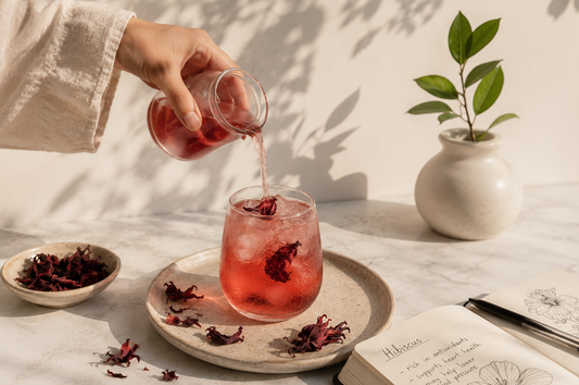 Why is hibiscus so good over ice?