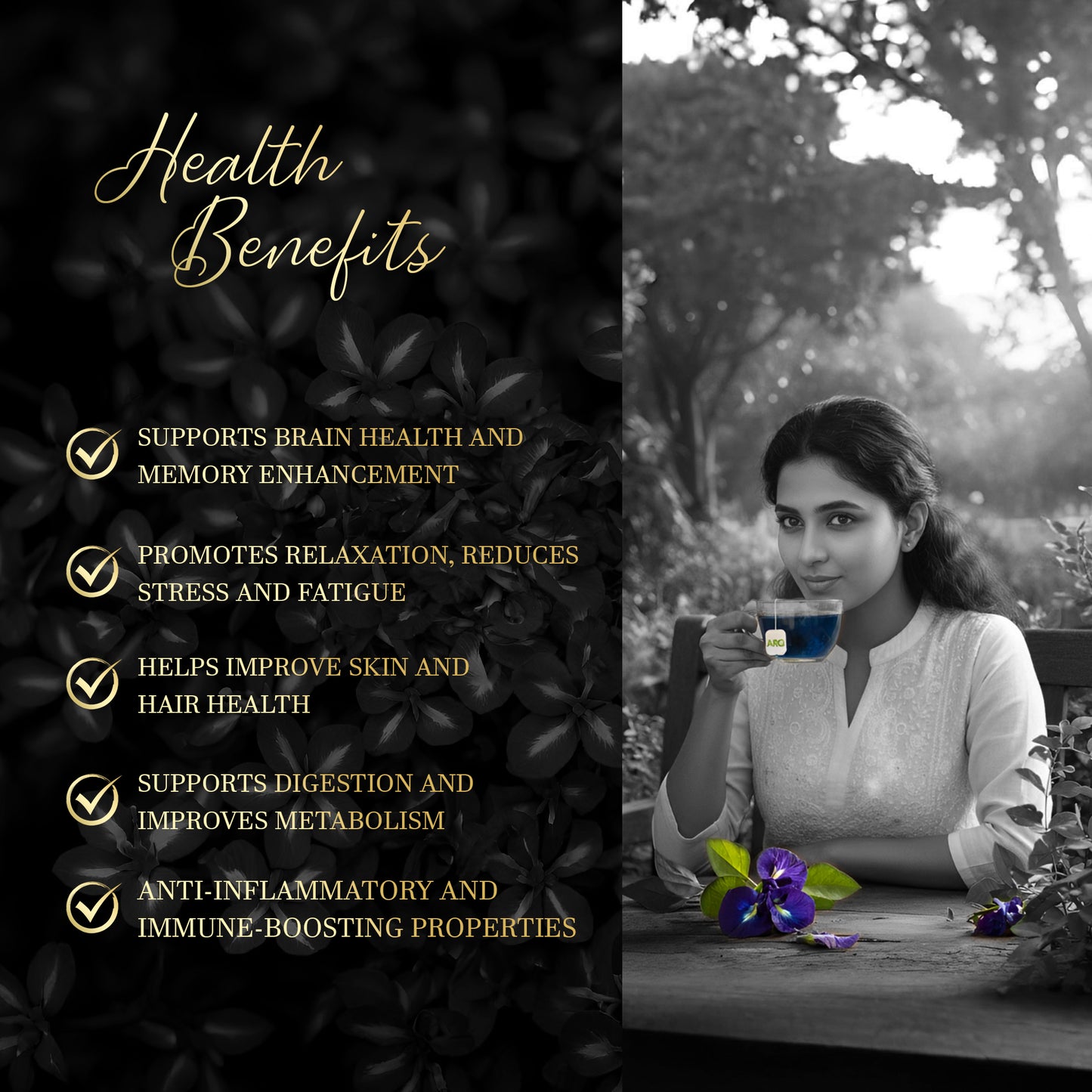 Buy Butterfly Pea Tea - ARQ Herbal