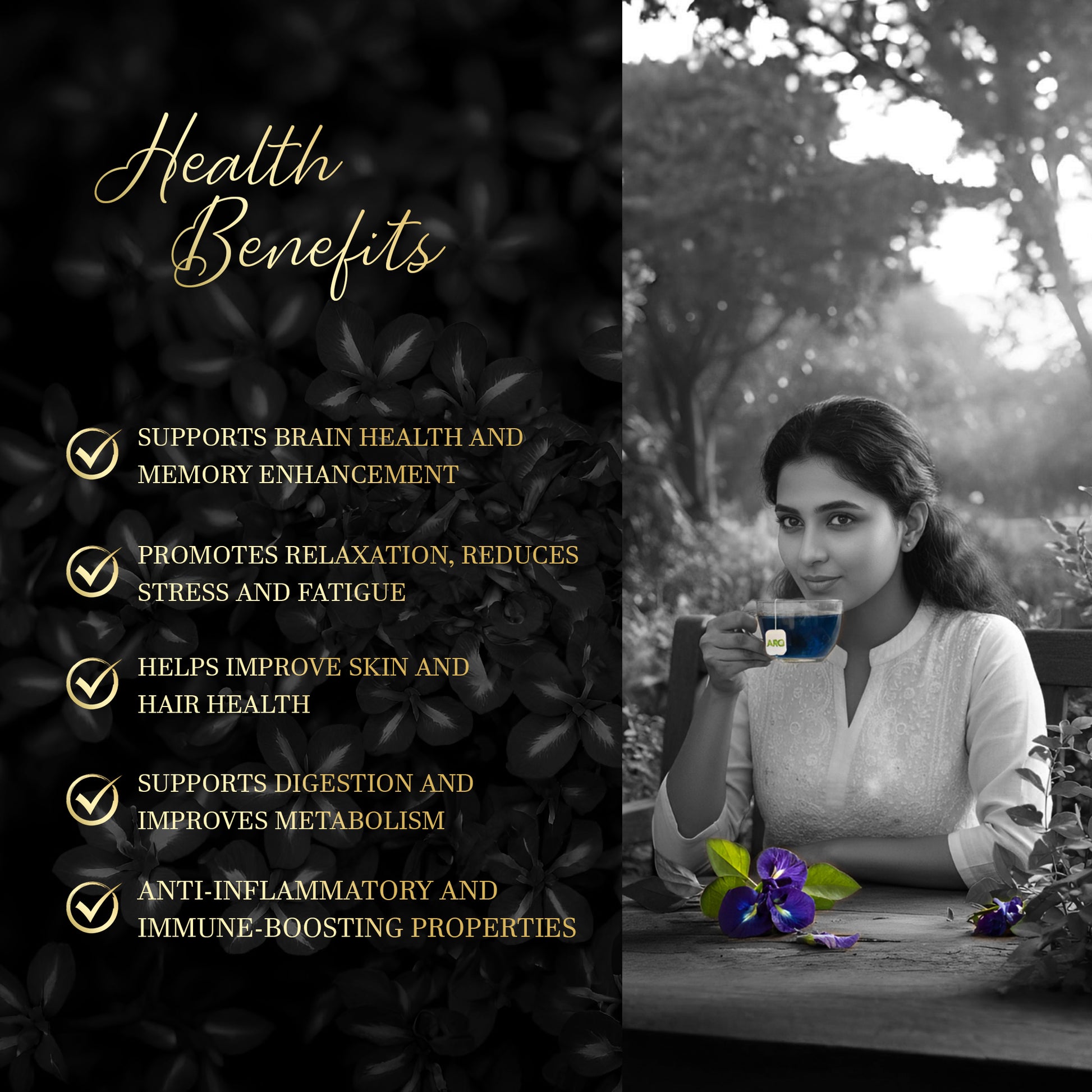 Buy Butterfly Pea Tea - ARQ Herbal