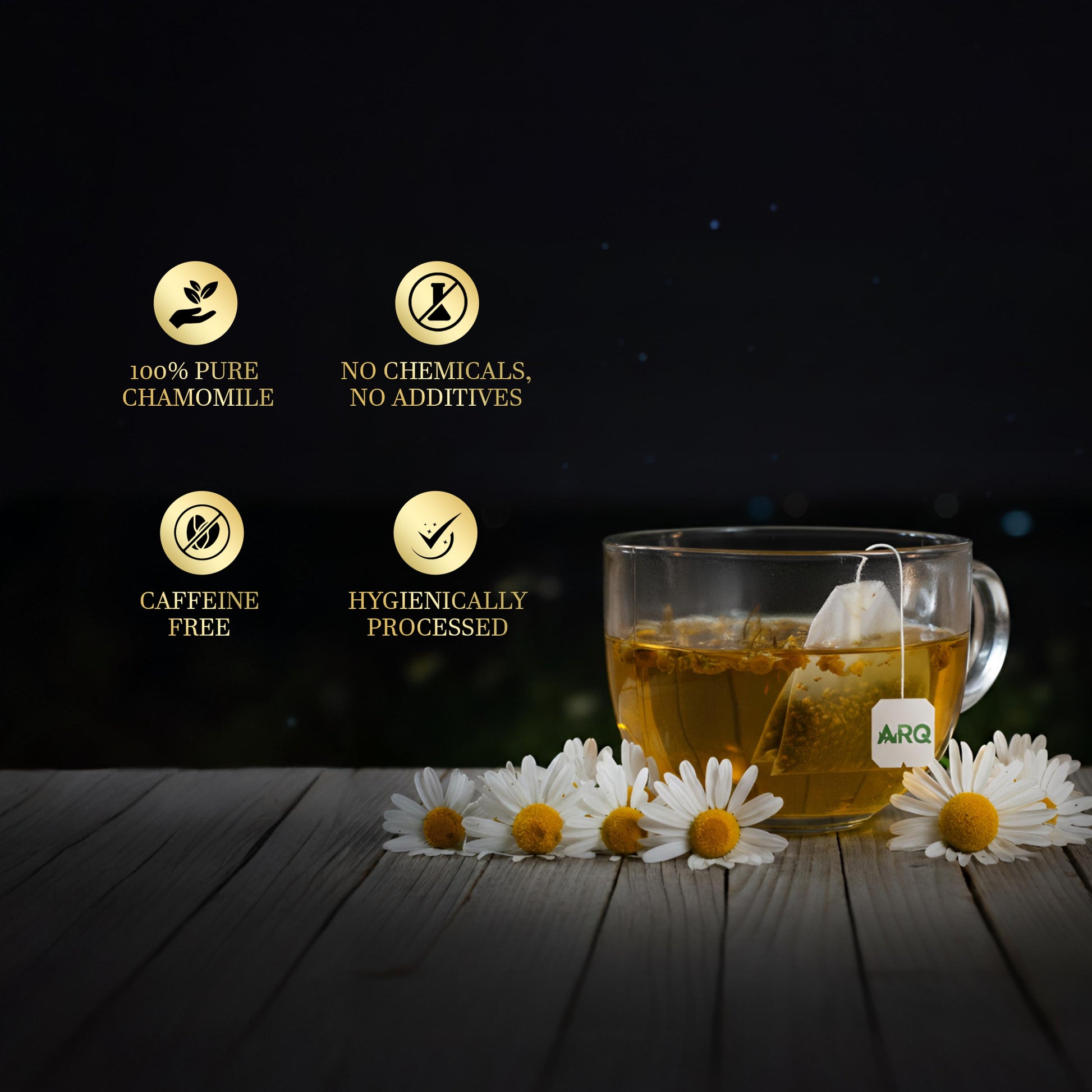 Buy Caffeine-Free Chamomile Tea - ARQ Herbal