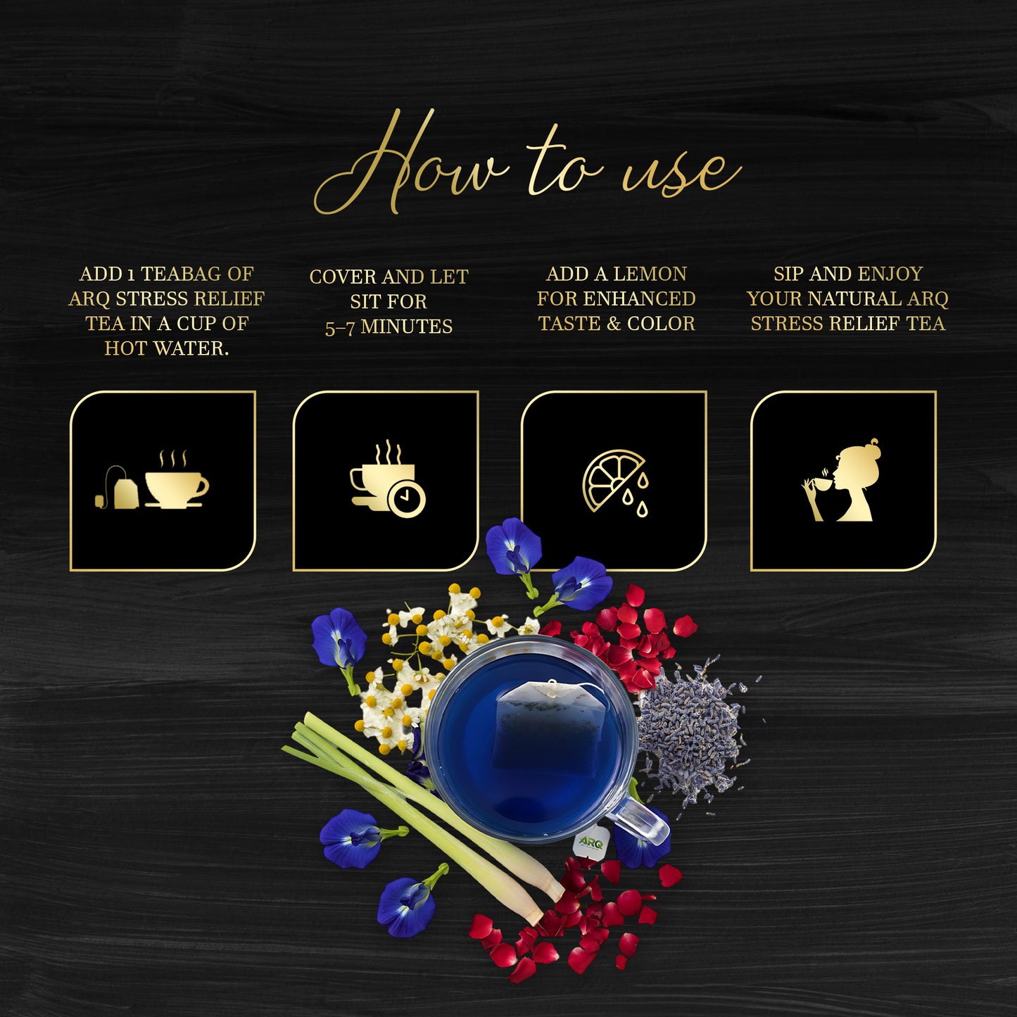 Buy Calming Herbal Tea - ARQ Herbal