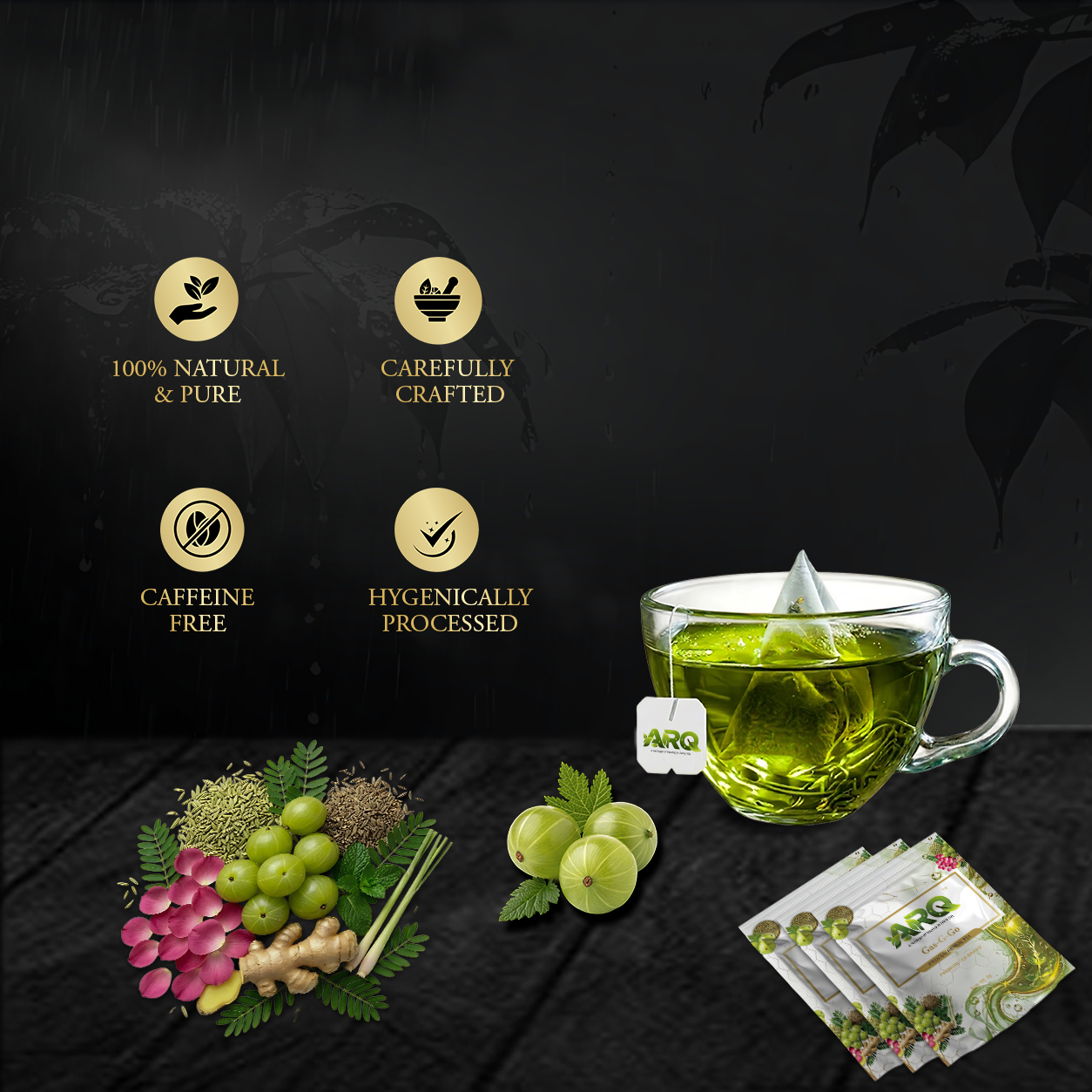 Caffeine-Free Digestive Tea - ARQ Herbal
