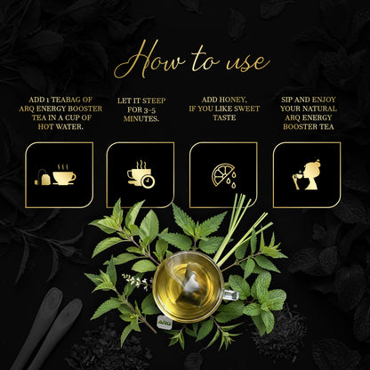 Natural Energy Herbal Tea - ARQ Herbal