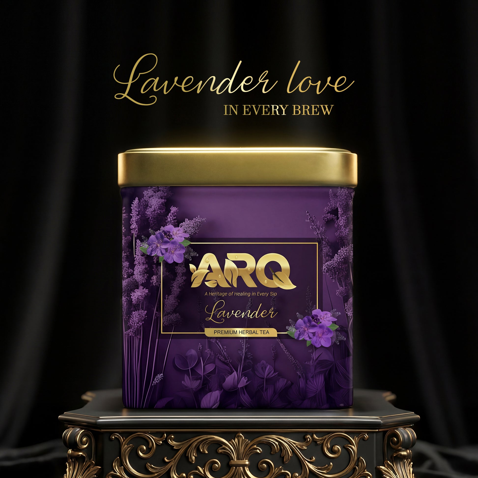 Organic Lavender Herbal Tea - ARQ Herbal
