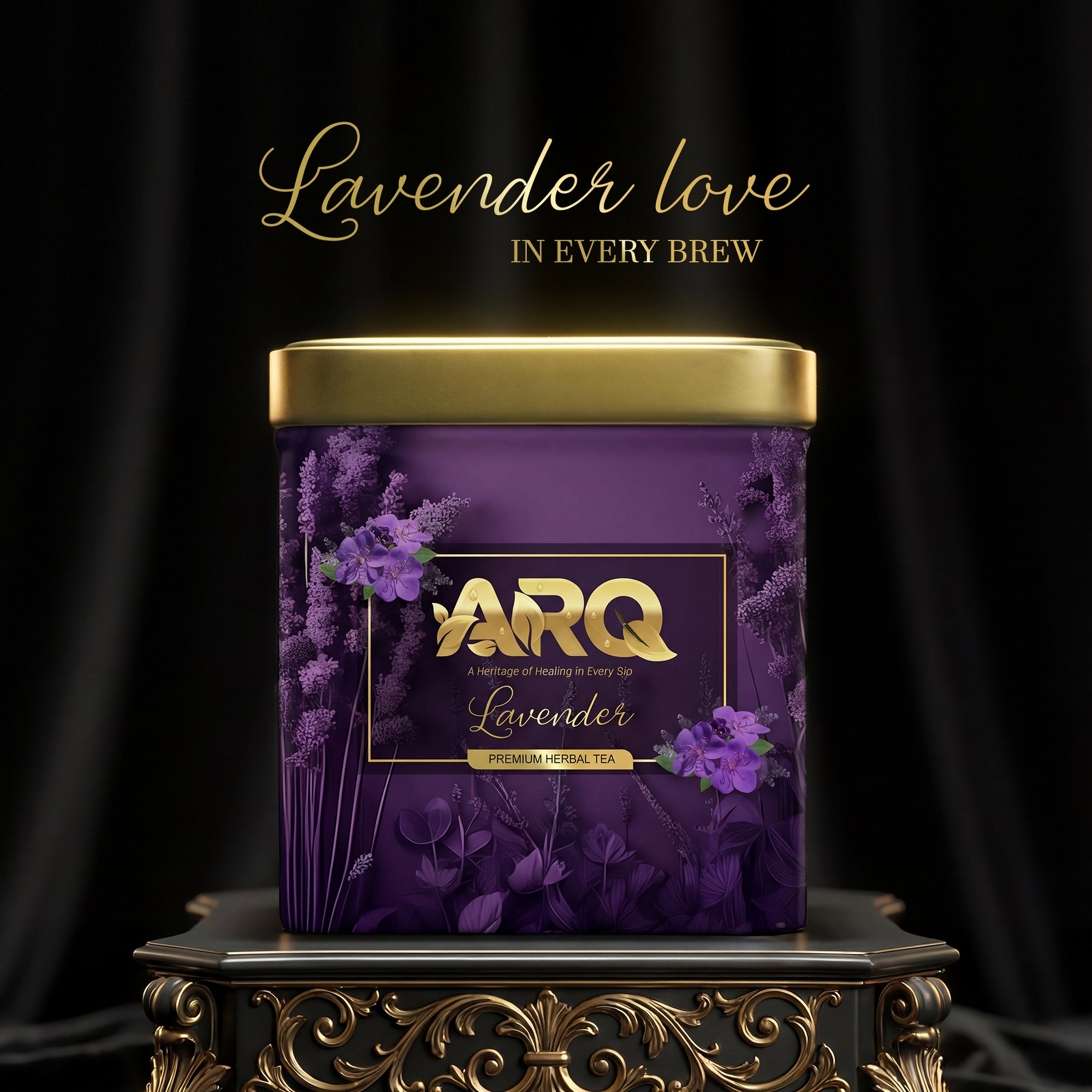 Organic Lavender Herbal Tea - ARQ Herbal