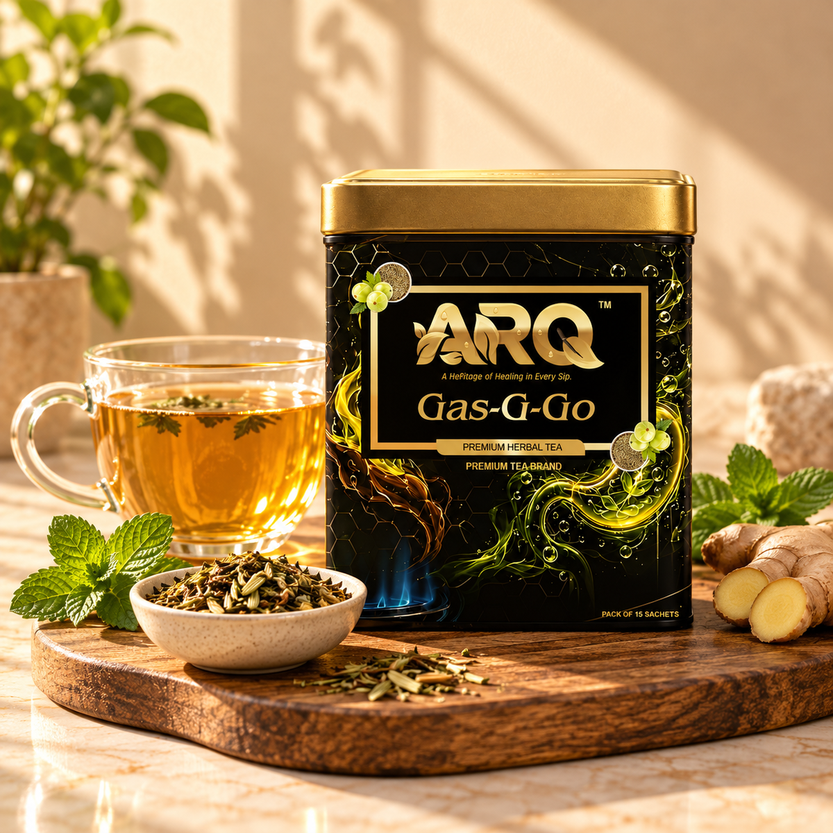 Gas-G-Go Tea