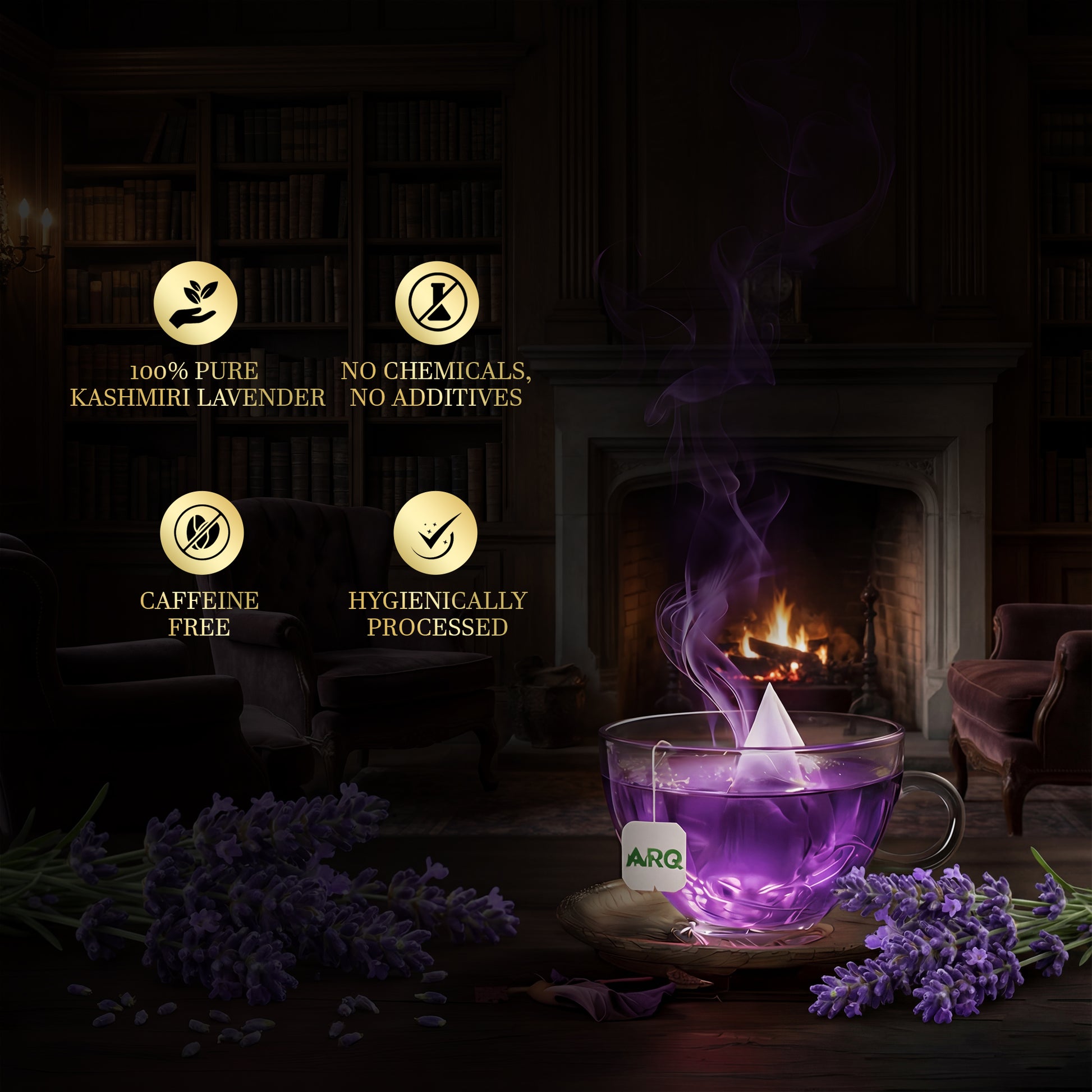 Shop Organic Lavender Tea - ARQ Herbal