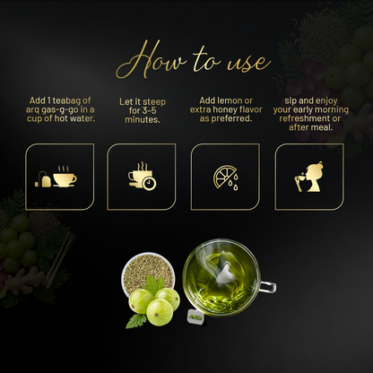 Tea for Bloating and Gas - ARQ Herbal